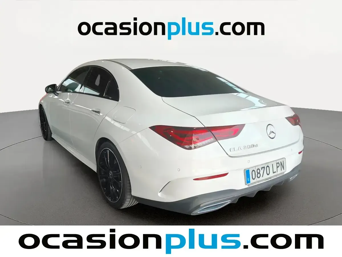 Usado Mercedes CLA200 150 CV (110 kW) 2021 Blanco Coupe