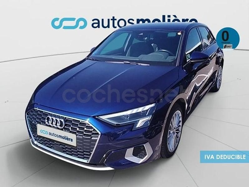 Usado Audi A3 Advanced Plus 204 CV (150 kW) 2022 Azul Berlina