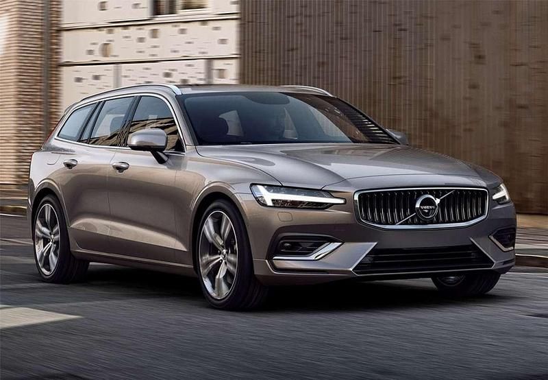 Brugt Volvo V60 Plus 197 HK (144 kW) 2022 Sølv Stationcar