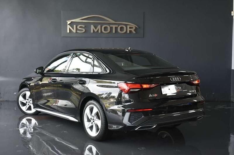 Usado Audi A3 S-Line 110 CV (80 kW) 2021 Negro Berlina