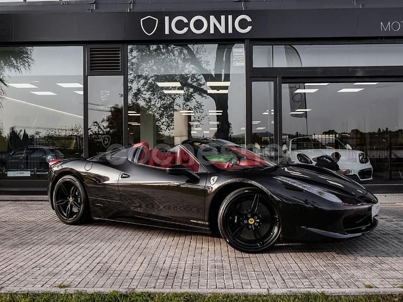 Usado Ferrari 458 578 CV (425 kW) 2012 Negro Descapotable