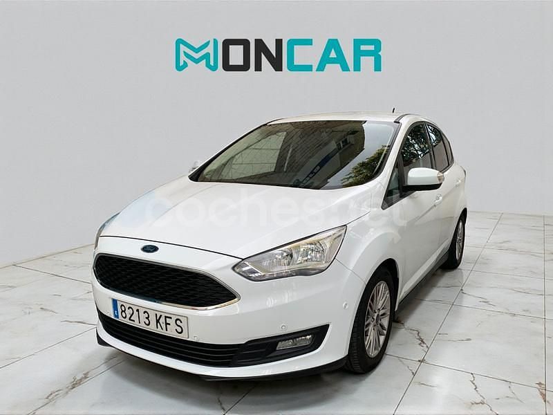 Blanco Usado 2017 Ford C-MAX Titanium Monovolumen | 10.590 € (Precio justo) - Imagen 1/4