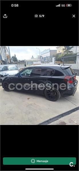 Usado BMW 116 Sport Line 115 CV (84 kW) 2005 Negro Utilitario