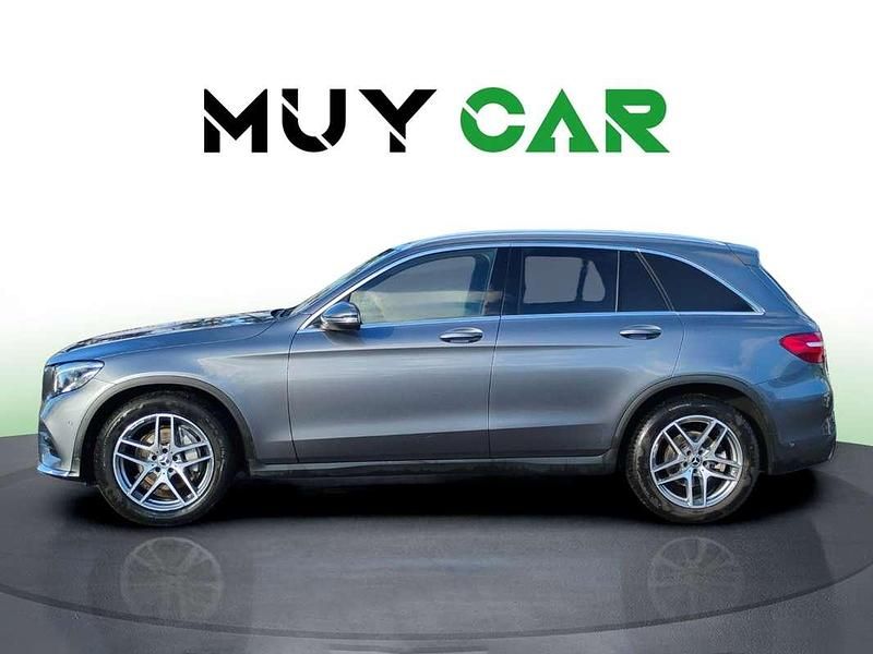 Usado Mercedes GLC250 204 CV (150 kW) 2017 Gris SUV