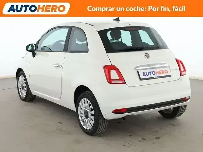 Usado Fiat 500 70 CV (51 kW) 2021 Blanco Utilitario