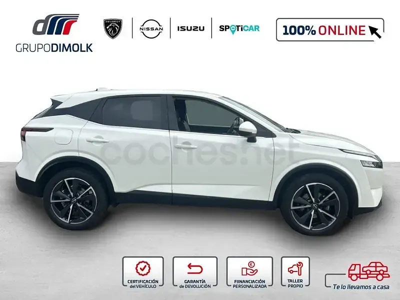 Usado Nissan Qashqai N-Connecta 158 CV (116 kW) 2022 Blanco SUV