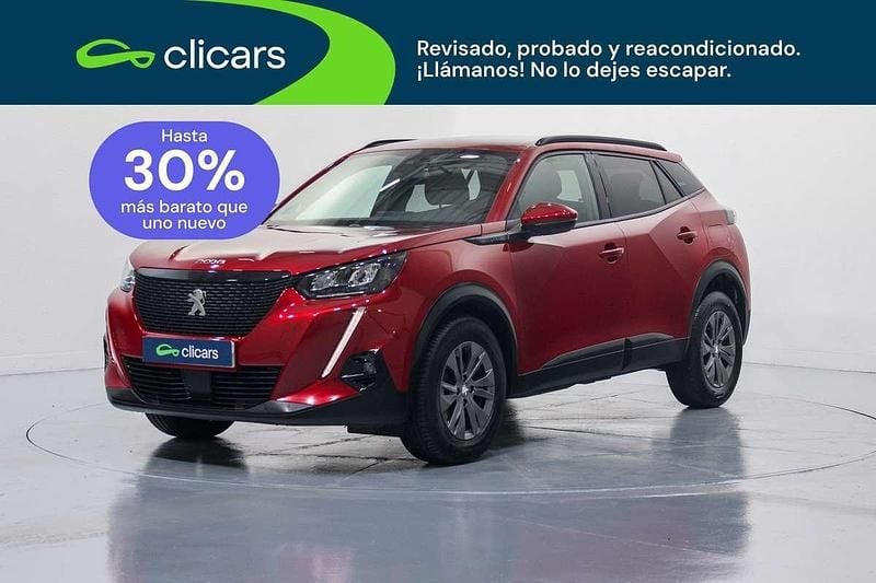 Usado Peugeot 2008 Style 101 CV (74 kW) 2021 Rojo SUV