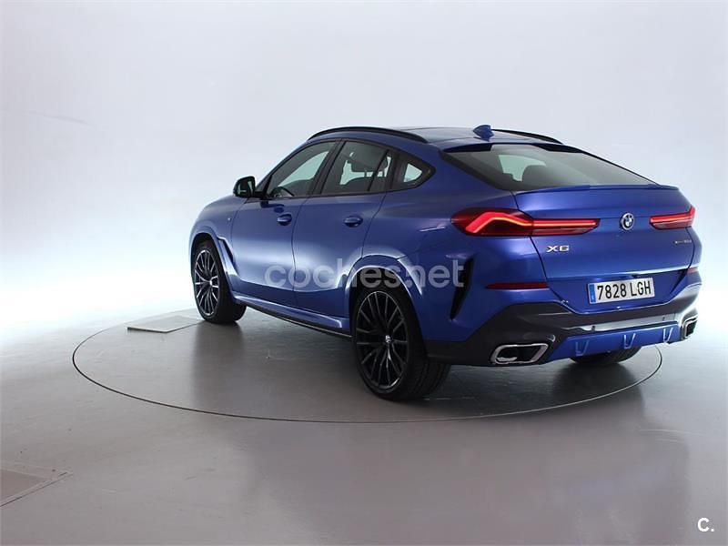 Azul Usado 2020 BMW X6 SUV | 55.000 € (Precio justo) - Imagen 1/4