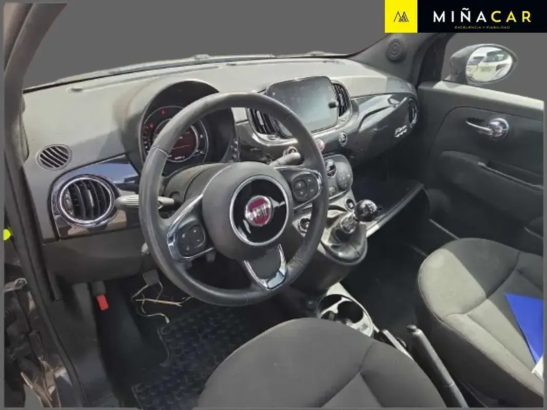 Usado Fiat 500 69 CV (50 kW) 2024 Negro Utilitario