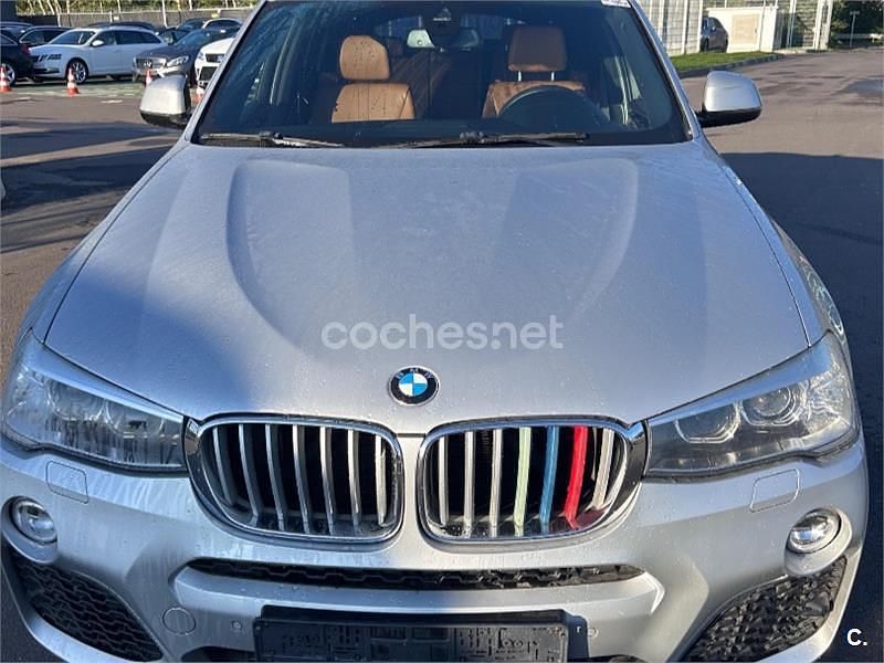 Usado BMW X4 Sport Line 313 CV (230 kW) 2015 Gris / plata SUV