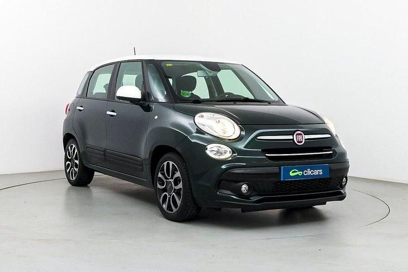 Usado Fiat 500L Mirror 95 CV (69 kW) 2020 Verde Monovolumen