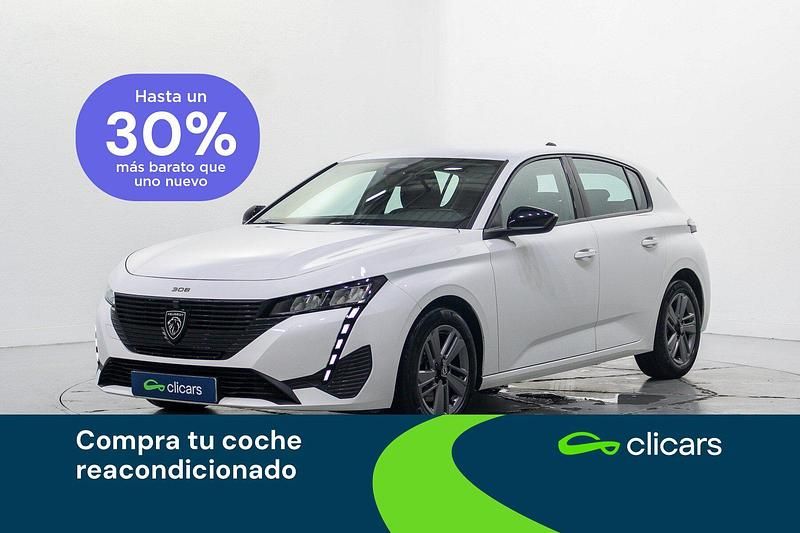 Blanco Usado 2022 Peugeot 308 Active Berlina | 18.490 € (Precio justo) - Imagen 1/4