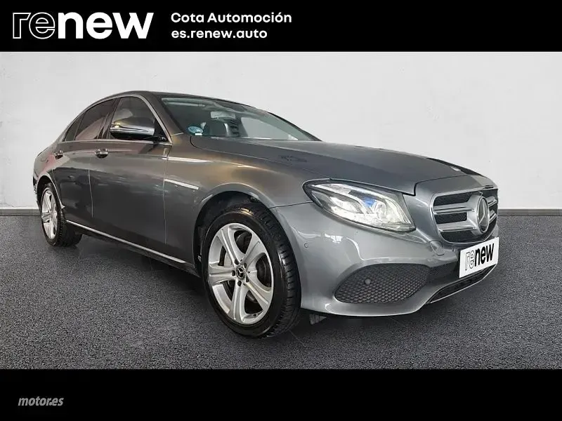 Usado Mercedes E350 260 CV (191 kW) 2017 Gris Berlina