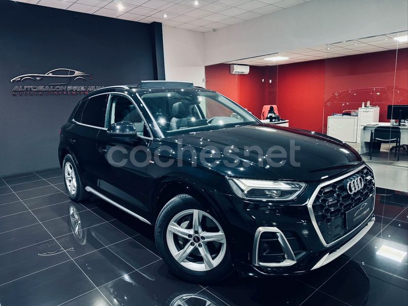 Negro Usado 2021 Audi Q5 S-Line SUV | 37.900 € (Un poco caro) - Imagen 1/4