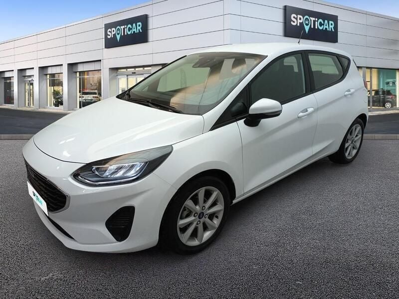 Blanco Usado 2022 Ford Fiesta Trend Utilitario | 14.350 € (Precio justo) - Imagen 1/4