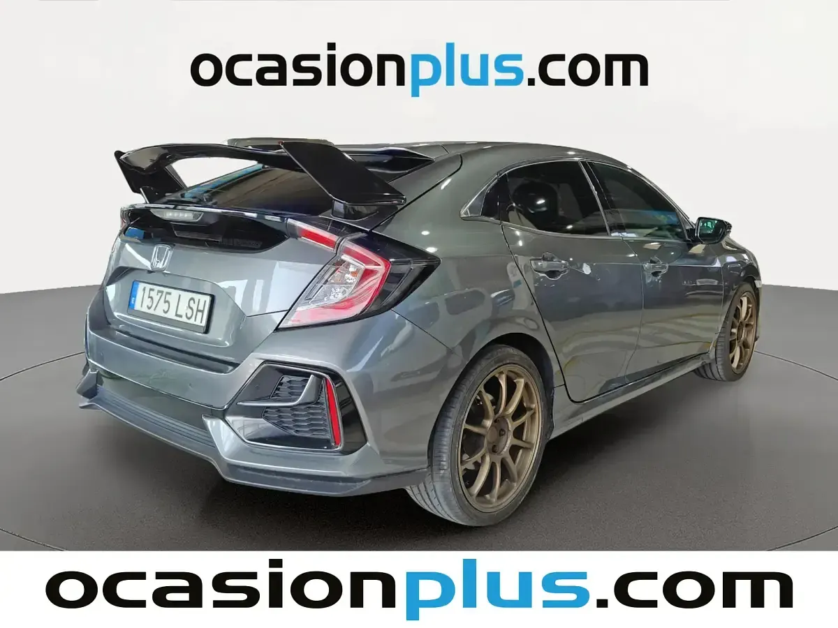 Usado Honda Civic Elegance 126 CV (92 kW) 2021 Gris Berlina