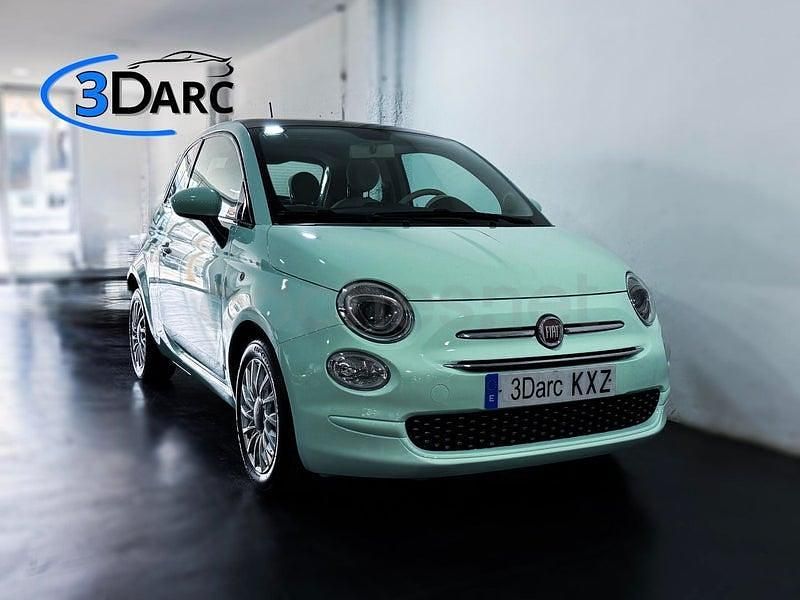 Usado Fiat 500 Lounge 69 CV (50 kW) 2019 Verde Berlina