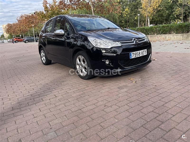 Usado Citroën C3 PureTech 82 CV (60 kW) 2013 Negro Berlina