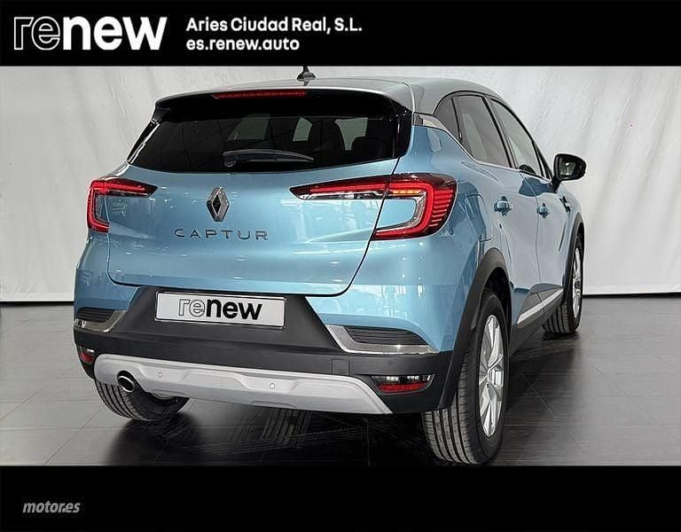 Usado Renault Captur Zen 90 CV (66 kW) 2021 Azul SUV