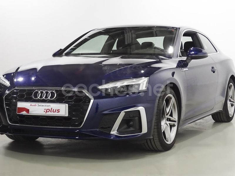 Azul Usado 2020 Audi A5 S-Line Coupe | 34.700 € (Precio justo) - Imagen 1/4