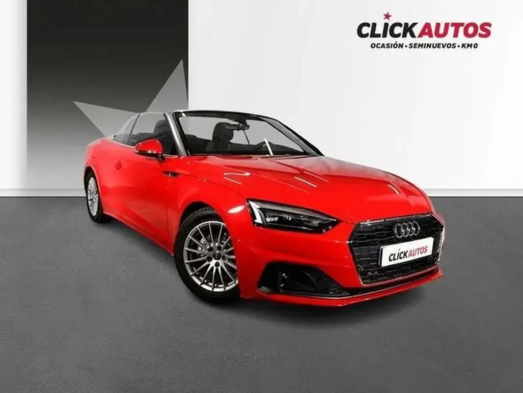 Usado Audi A5 Cabriolet 165 CV (121 kW) 2020 Rojo Descapotable