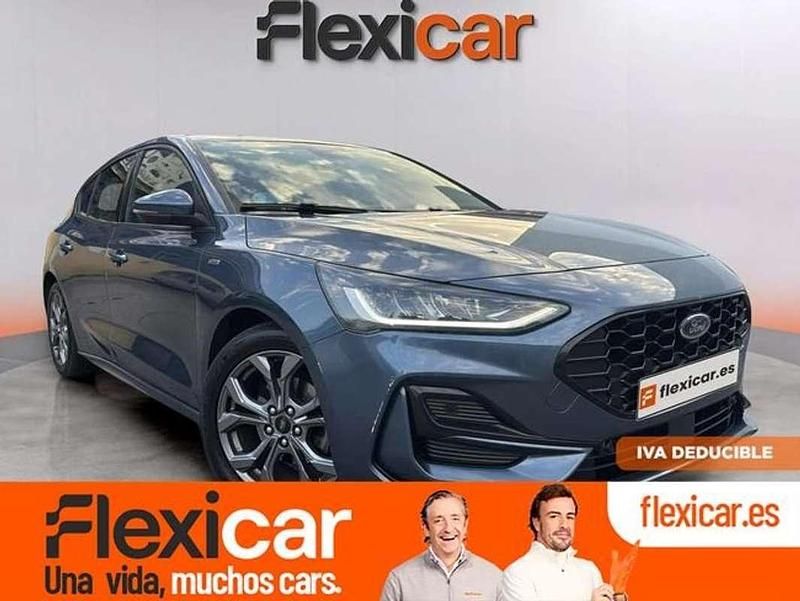 Azul Usado 2023 Ford Focus ST-Line Berlina | 17.970 € (Precio justo) - Imagen 1/4