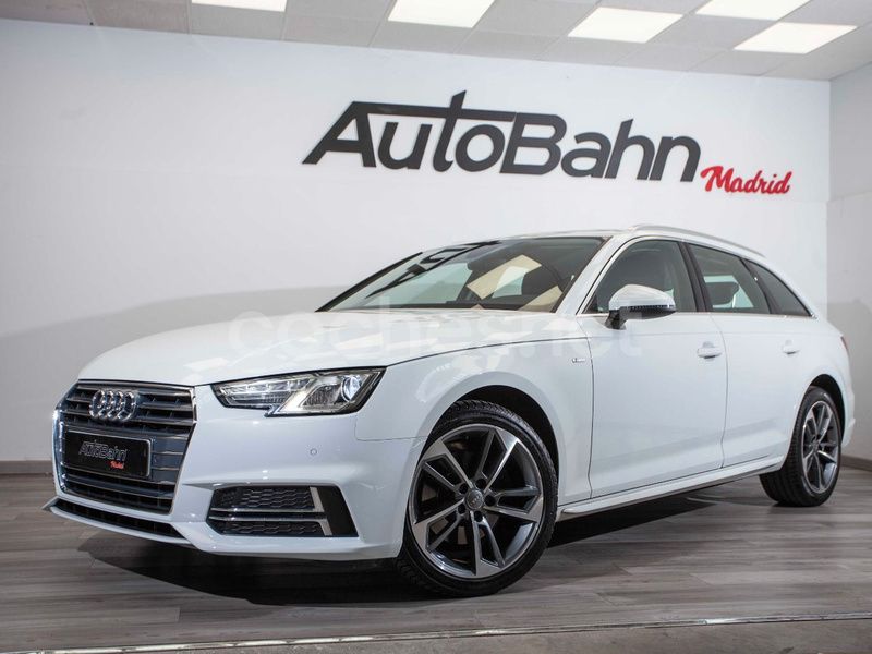 Blanco Usado 2018 Audi A4 Familiar | 17.700 € (Precio justo) - Imagen 1/4