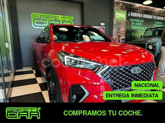 Rojo Usado 2019 Hyundai Tucson N Line SUV | 25.500 € (Un poco caro) - Imagen 1/4
