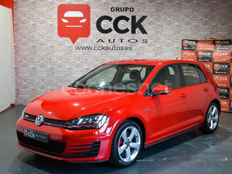 Rojo Usado 2015 VW Golf VII GTI Berlina | 18.990 € (Precio justo) - Imagen 1/4