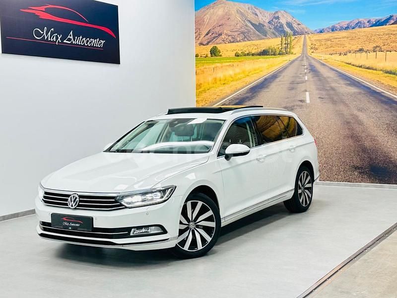Blanco Usado 2017 VW Passat Sportline Familiar | 19.800 € (Precio justo) - Imagen 1/4