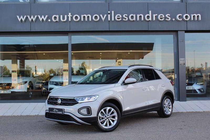 Beige Usado 2022 VW T-Roc Life SUV | 21.500 € (Precio justo) - Imagen 1/4
