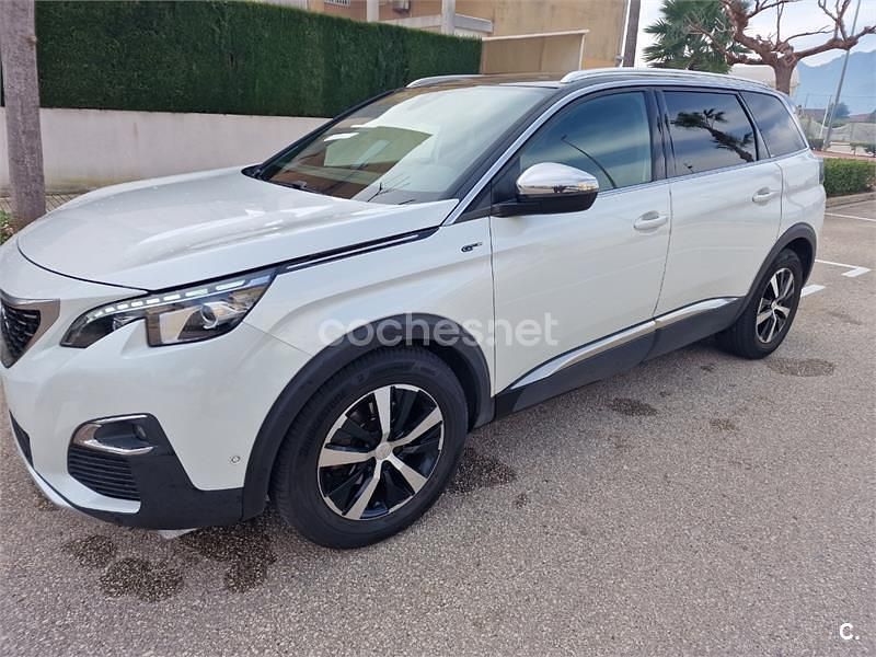 Usado Peugeot 5008 GT-line 180 CV (132 kW) 2018 Blanco SUV