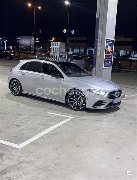 Usado Mercedes A35 AMG 306 CV (225 kW) 2019 Gris / plata Berlina