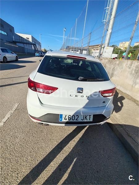 Brugt Seat Leon ST FR 150 HK (110 kW) 2015 Hvid Stationcar
