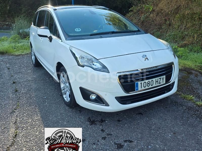 Blanco Usado 2014 Peugeot 5008 Allure Monovolumen | 10.500 € (Precio justo) - Imagen 1/4