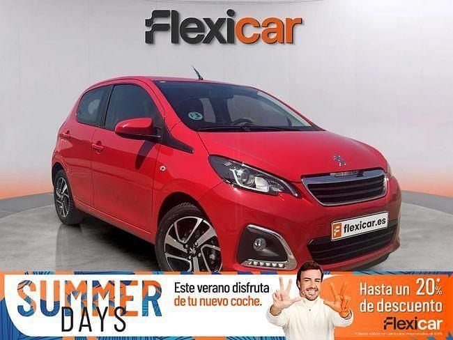 Rojo Usado 2021 Peugeot 108 Active Utilitario | 11.990 € (Precio justo) - Imagen 1/4