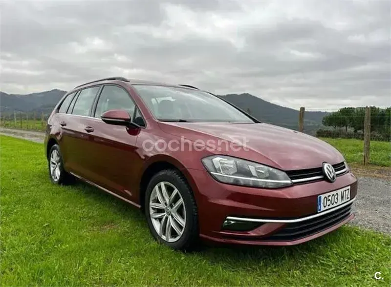 Usado VW Golf Sportsvan Edition 115 CV (84 kW) 2019 Granate Monovolumen