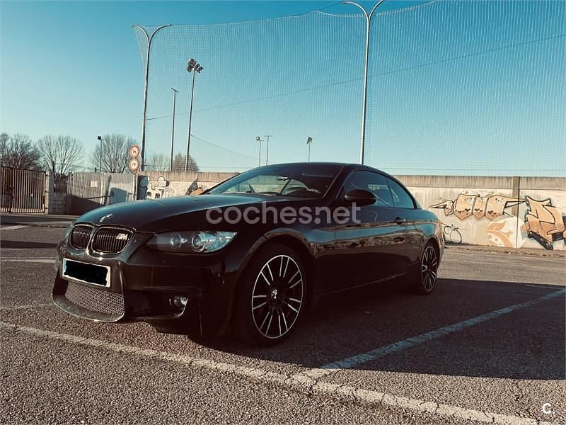 Usado BMW 320 Cabriolet 170 CV (125 kW) 2008 Negro Descapotable