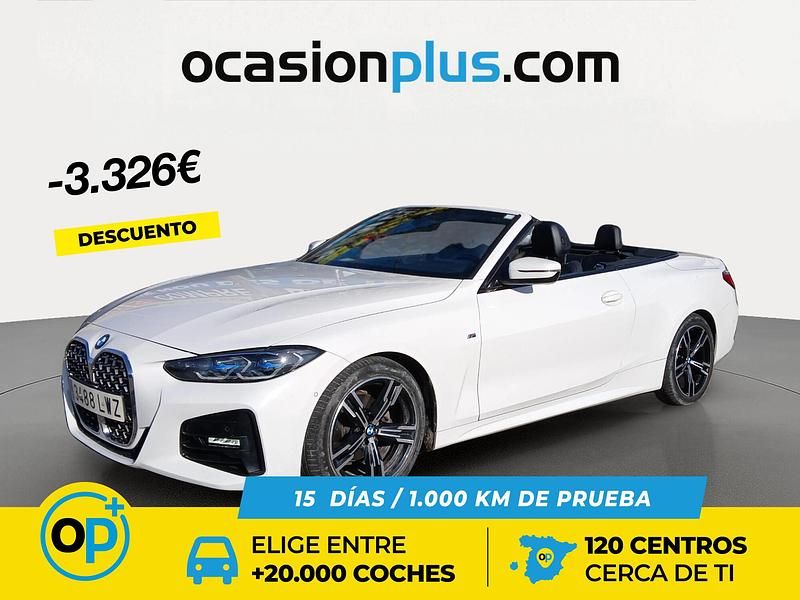 Blanco Usado 2022 BMW 420 Descapotable | 36.590 € (Buen precio) - Imagen 1/4