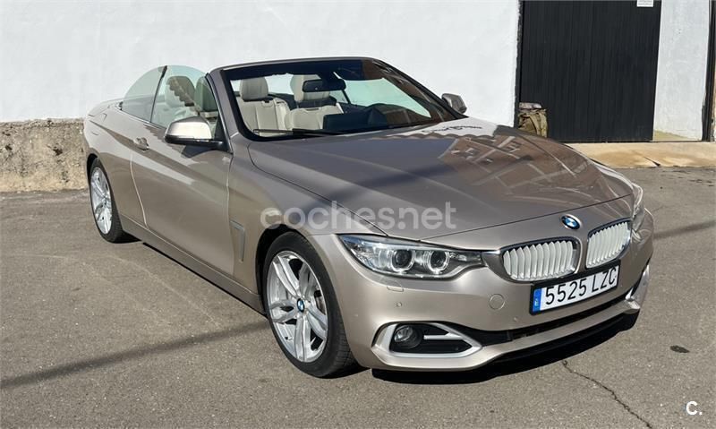 Beige Usado 2015 BMW 420 Descapotable | 17.899 € (Buen precio) - Imagen 1/4