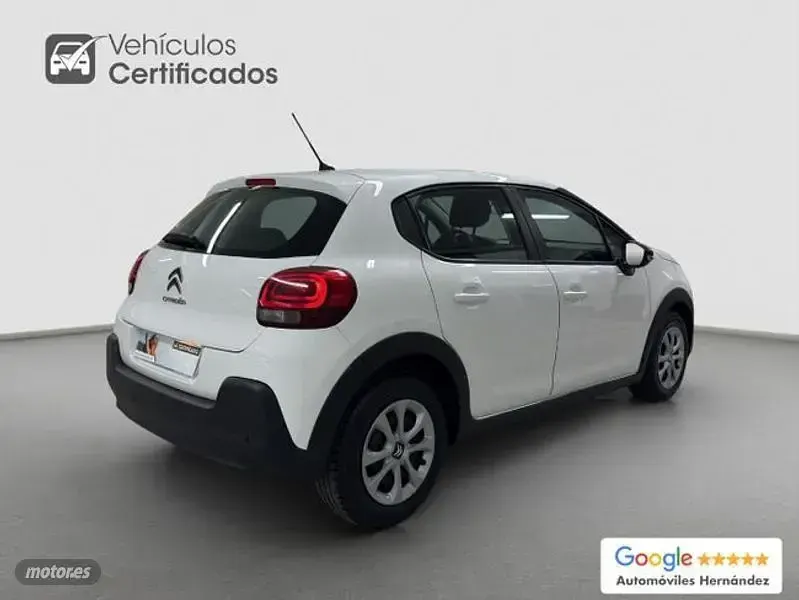 Usado Citroën C3 Feel 102 CV (75 kW) 2019 Blanco Utilitario