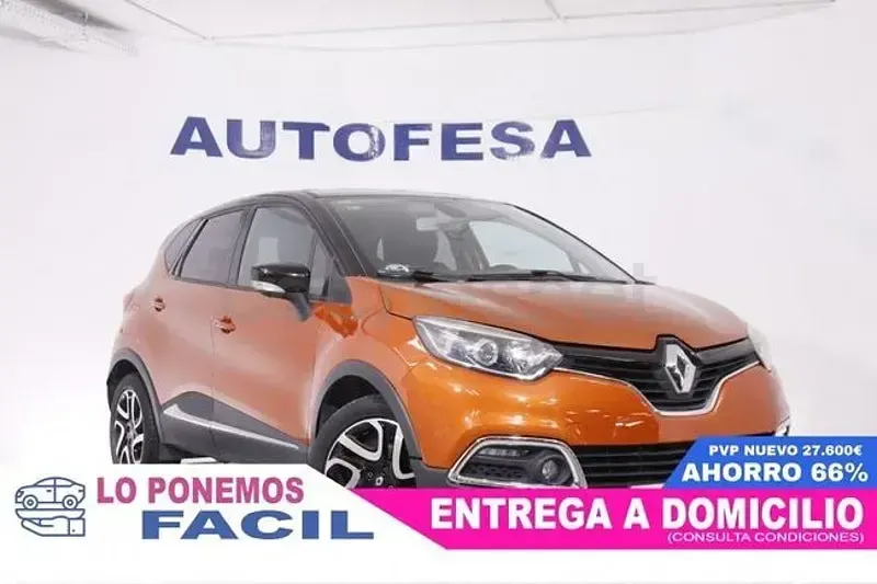 Usado Renault Captur 90 CV (66 kW) 2015 Naranja SUV