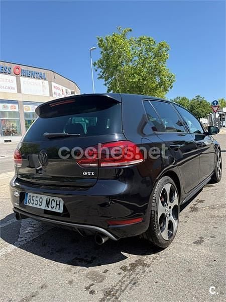 Usado VW Golf VI GTI 210 CV (154 kW) 2009 Negro Utilitario