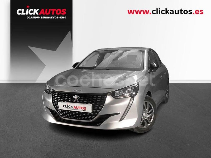 Gris Usado 2022 Peugeot 208 Active Utilitario | 12.550 € (Precio justo) - Imagen 1/4