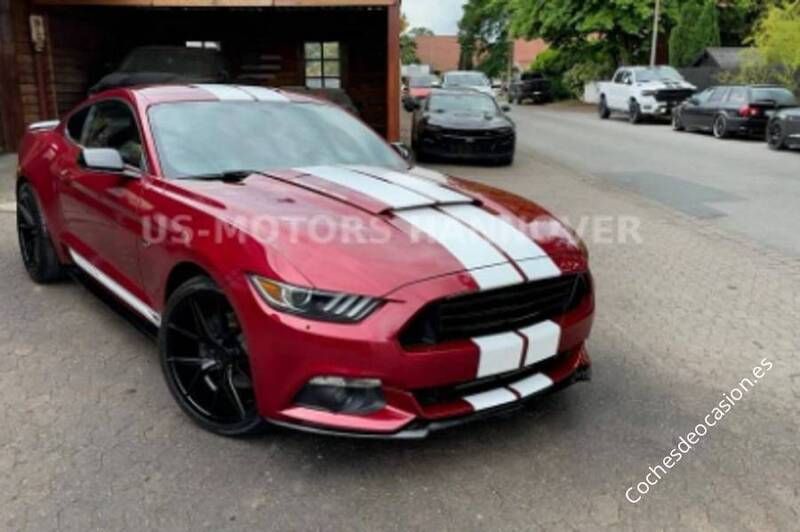 Usado Ford Mustang 310 CV (228 kW) 2016 Rojo metalizado Utilitario