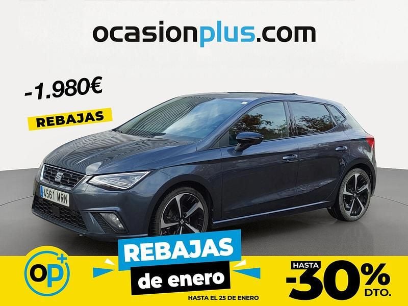 Gris Usado 2024 Seat Ibiza FR Berlina | 21.190 € (Precio justo) - Imagen 1/4