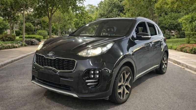 Usado Kia Sportage GT-Line 136 CV (100 kW) 2017 Negro SUV