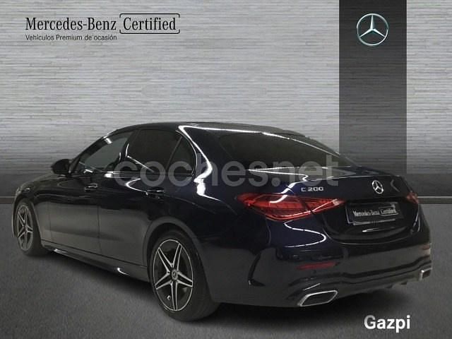 Usado Mercedes C200 184 CV (135 kW) 2021 Negro Berlina