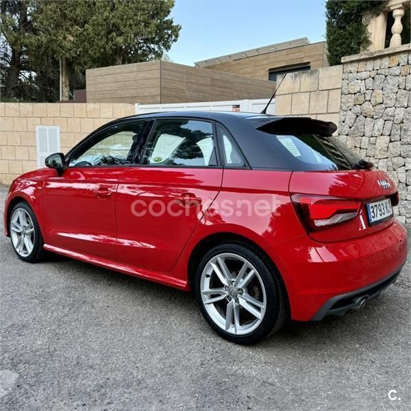 Rojo Usado 2018 Audi A1 Sportback S-Line Utilitario | 15.750 € (Precio justo) - Imagen 1/2