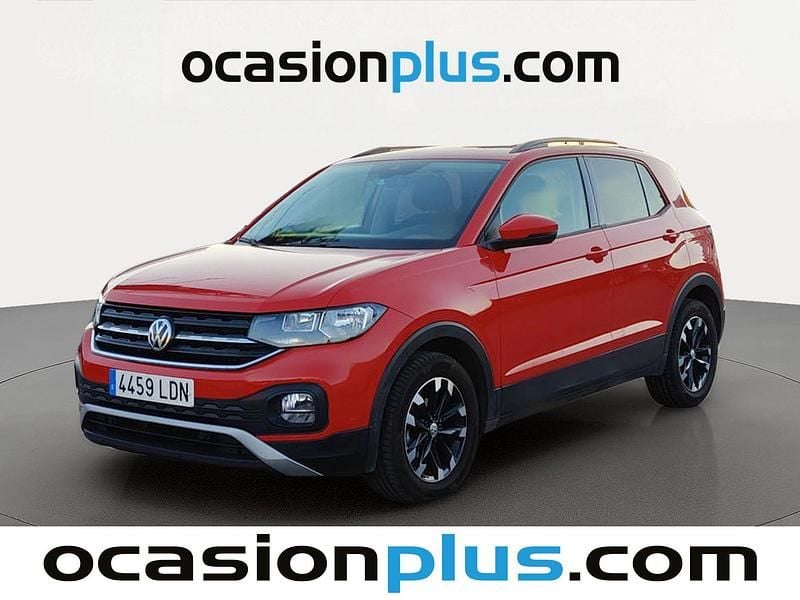 Usado VW T-Cross Advance 95 CV (69 kW) 2019 Rojo SUV